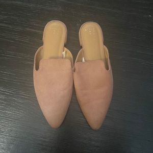 Soft pink Suede Shoes